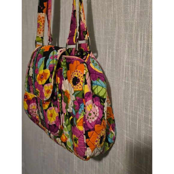 Women's Vera Bradley Va Va Bloom‎ Floral Quilted Clare or Shoulder Bag style - Picture 3 of 15